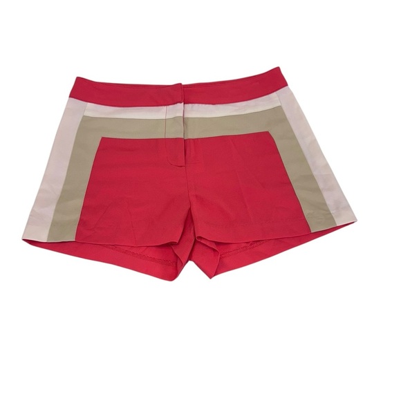 Jealous Tomato Red and Tan Athletic Shorts - Picture 1 of 6